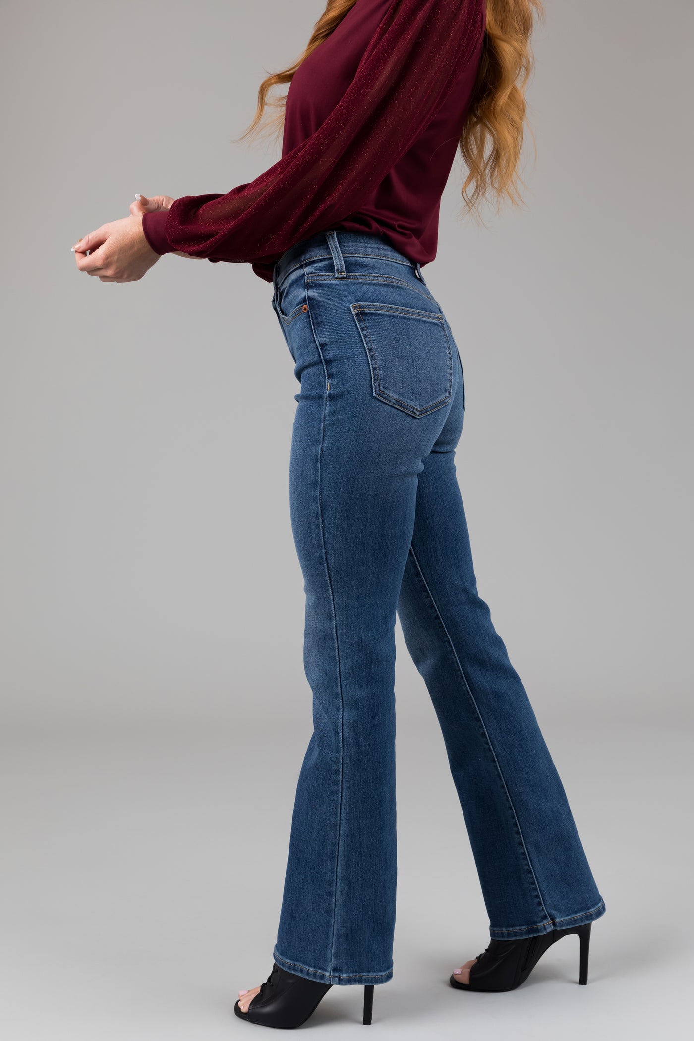 Sneak Peek Slim Bootcut Medium Wash Jeans