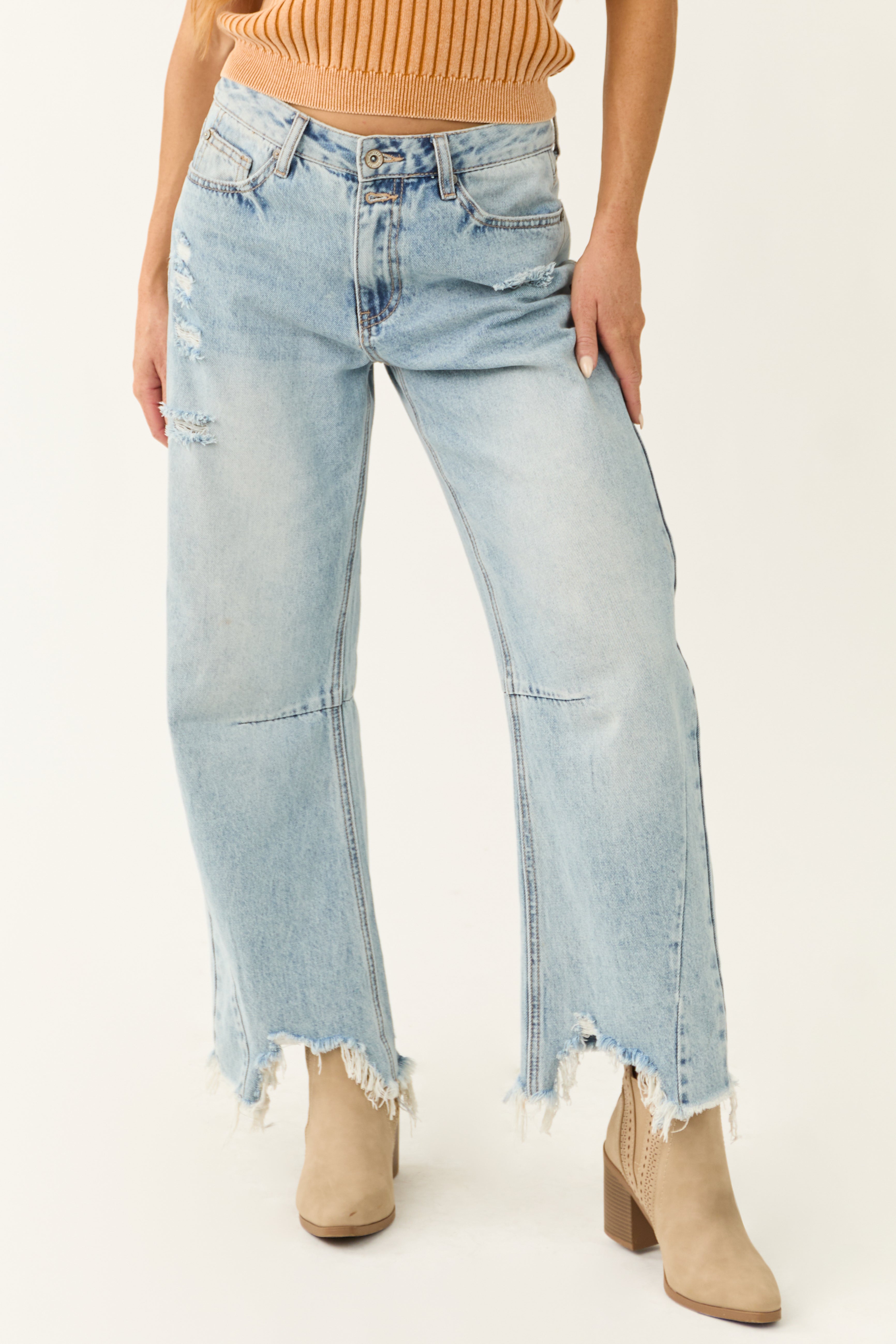 story mfg lush jeans lantiki別注 Lush Jeans - Dark Denim Wonky-Wear – Story mfg.