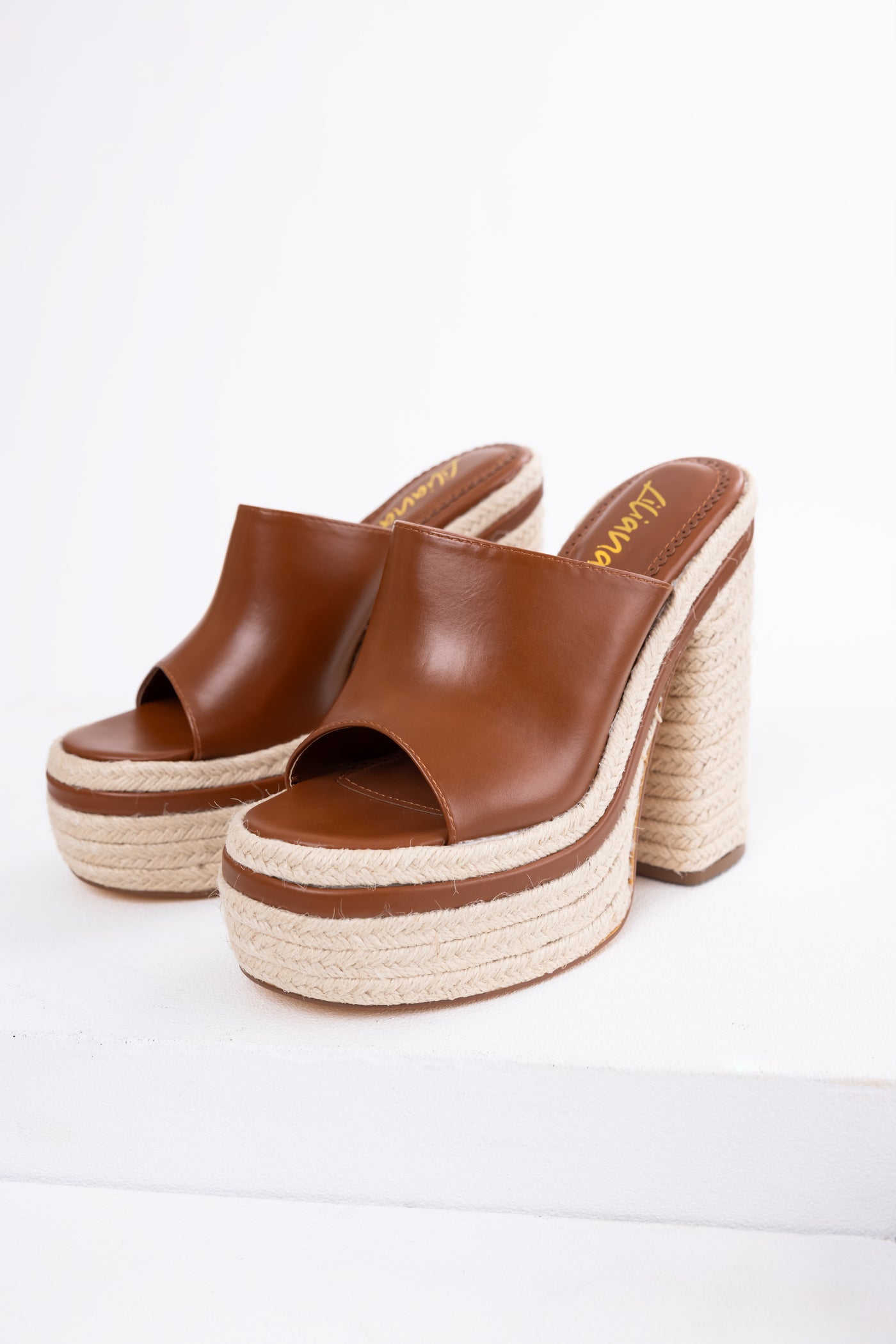 Spice High Heel Espadrille Platform Sandals