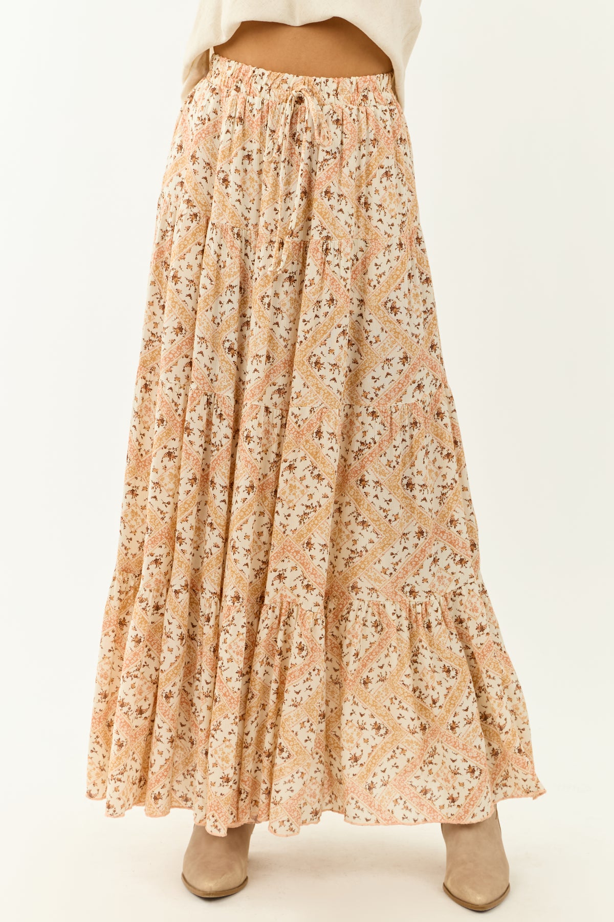 Lexia Skirt - Multi Floral main image 1
