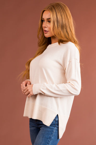 Vanilla Lightweight Knit Sweater