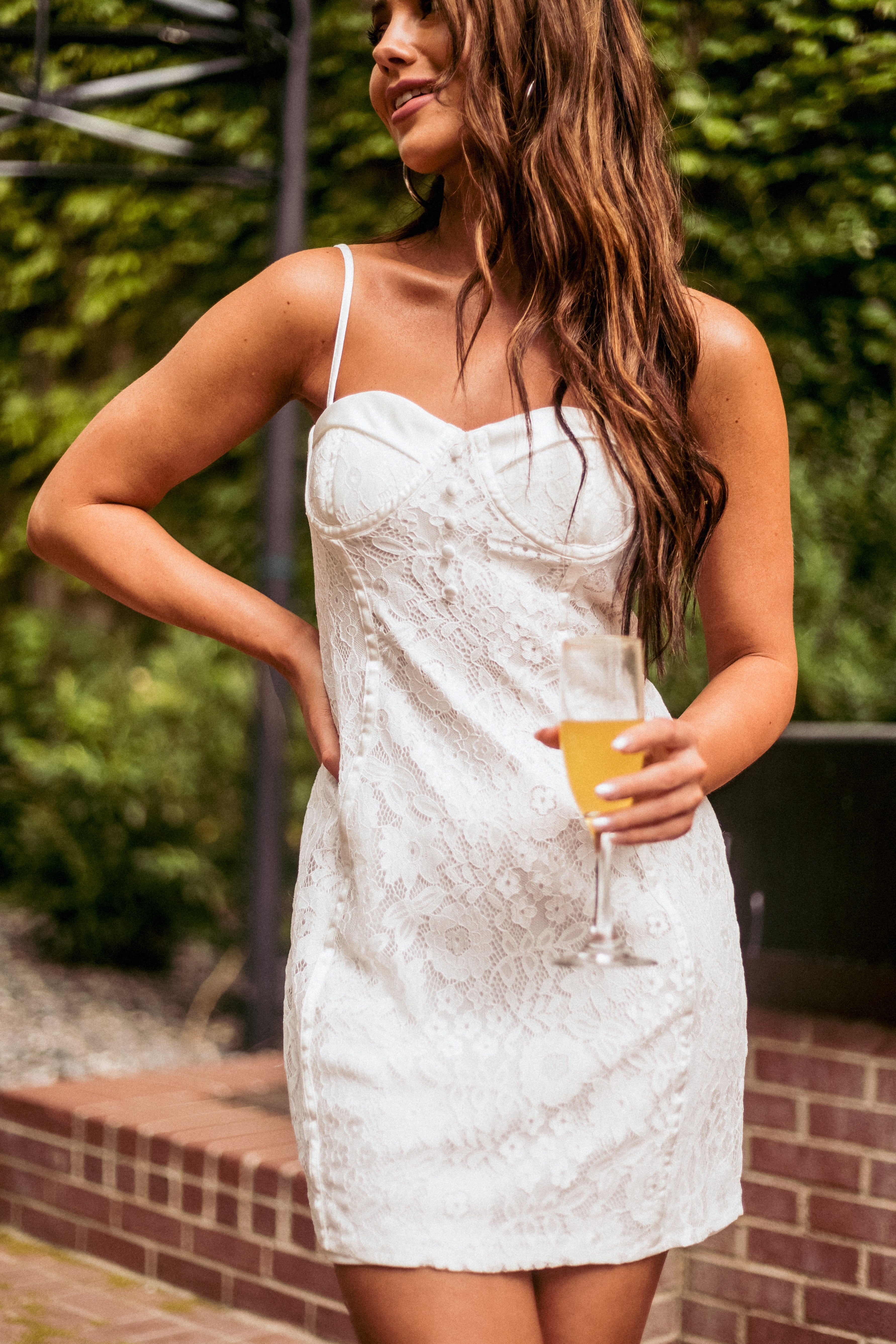 Bustier online mini dress